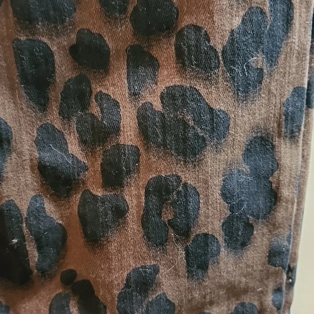 Jessica Simpson Leopard Jeans - Picture 3 of 7